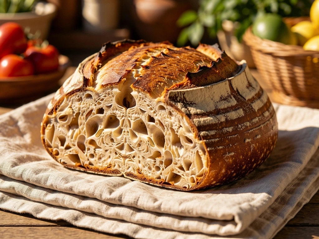 Pan de masa madre
